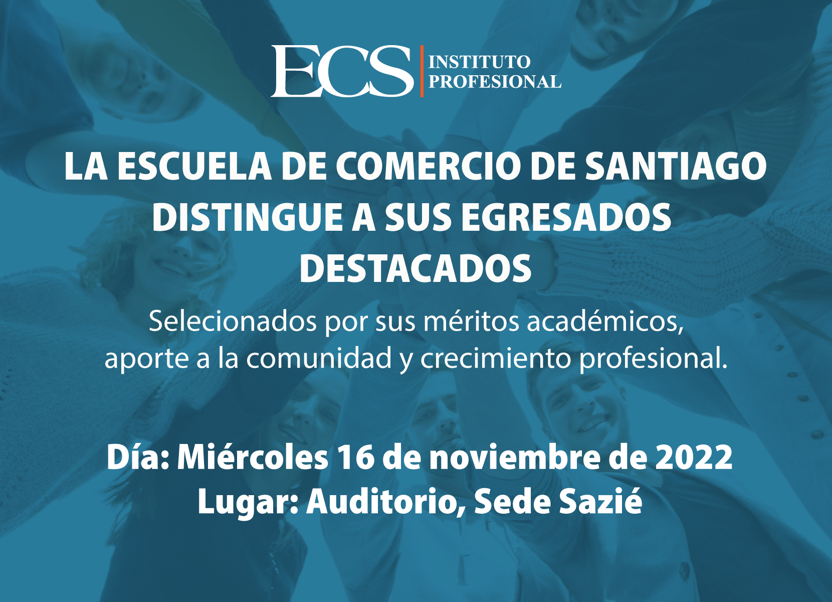La Escuela de Comercio de Santiago distingue a sus egresados destacados
